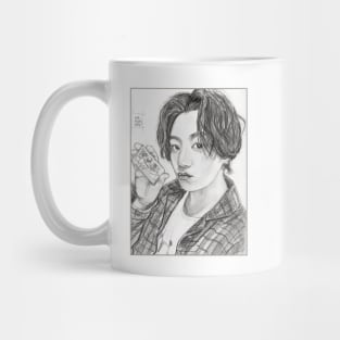 Jungkoo photocard Selca Mug